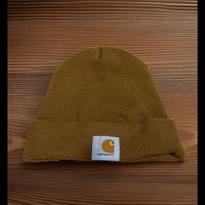 Carhartt Mens Knit Cuffed Beanie Brown Winter Hat